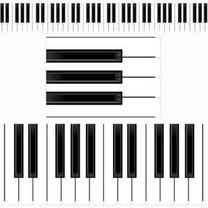 300x300 Free Vectors Piano Keyboard Illustration All Vectors