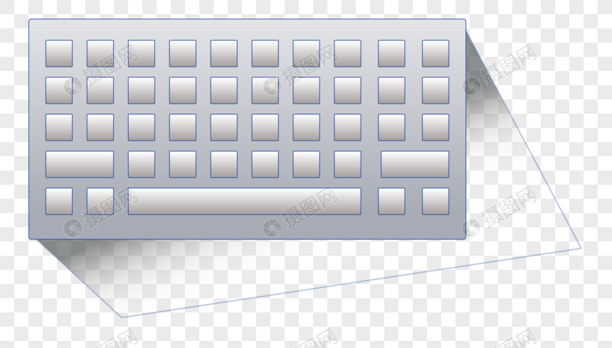 860x490 Learning Office Stationery Keyboard Vector Material Png