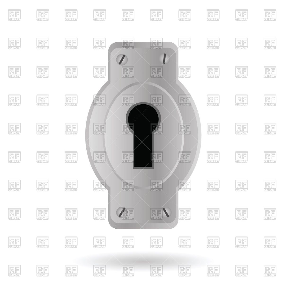 Keyhole Vector Image Of Objects 1200x1200 Keyhole Vector Image Of Objects