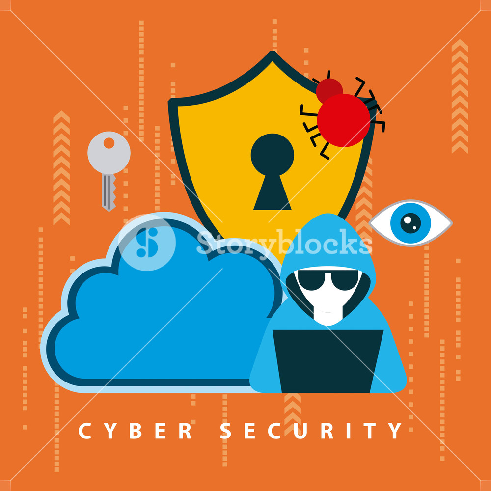 Cyber Security Technology Orange Circuit Background Hacker 1000x1000 Cyber Security Technology Orange Circuit Background Hacker