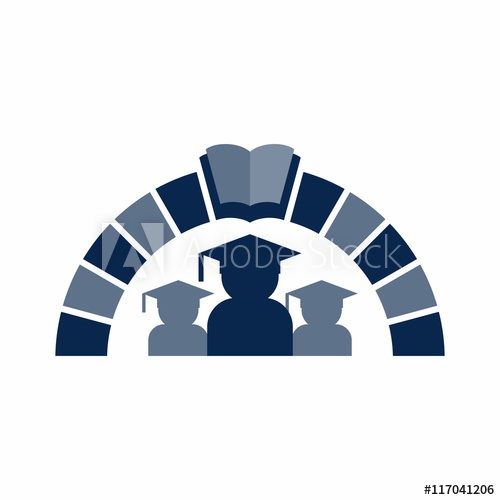 Graduation Cap Logo Education Icon Template Vector Keystone Logo 500x500 Graduation Cap Logo Education Icon Template Vector Keystone Logo