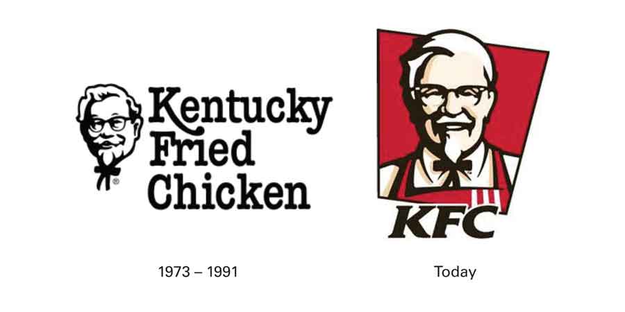 900x450 Kentucky Fried Chicken Logos