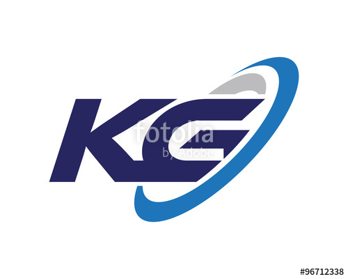 500x400 Kg Letter Swoosh Group Logo Stock Image And Royalty Free Vector