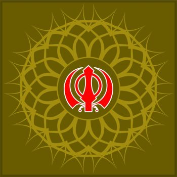 350x350 You Searched For Khanda The Holy Motif Vector Illustration