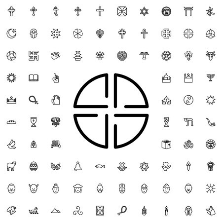 450x450 Khanda Icon Illustration Isolated Vector Sign Symbol Royalty Free
