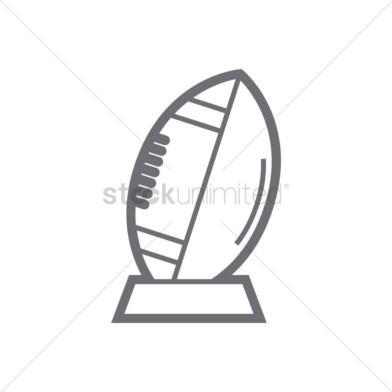 1300x1300 American Football Kick Off Tee Vector Image