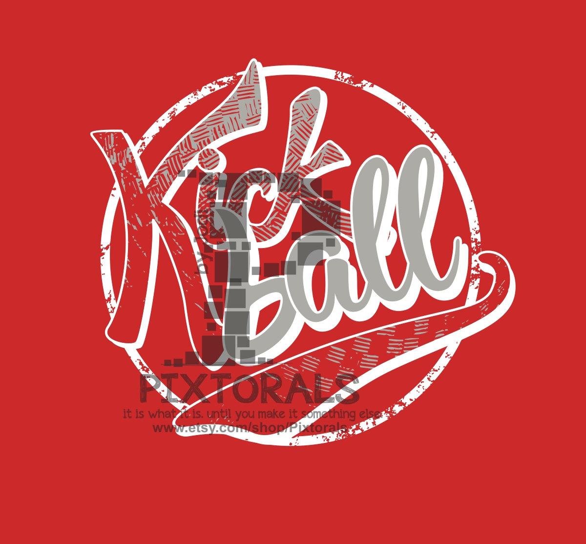 1200x1114 Kickball Ball Design Logo Png Pdf And Formats As Etsy