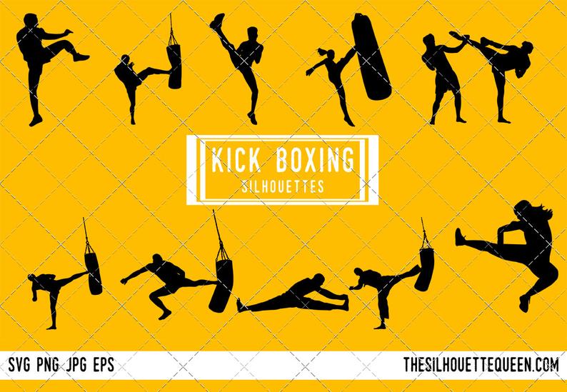 794x549 Kickboxing Bundlefitness Kickboxer For Etsy