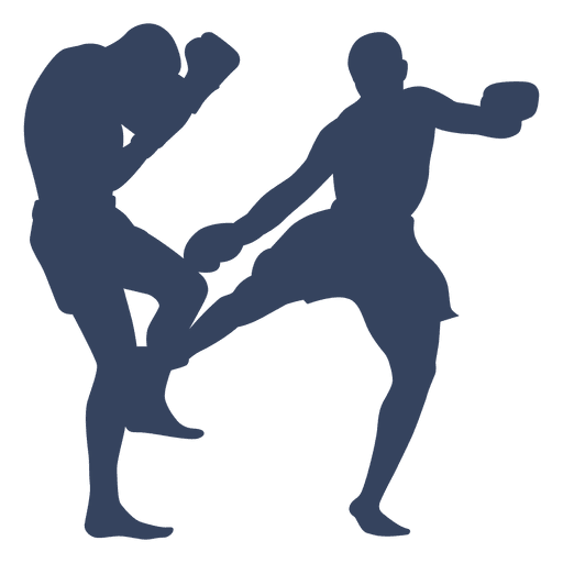 512x512 Boxing Kickboxing Sport Silhouette
