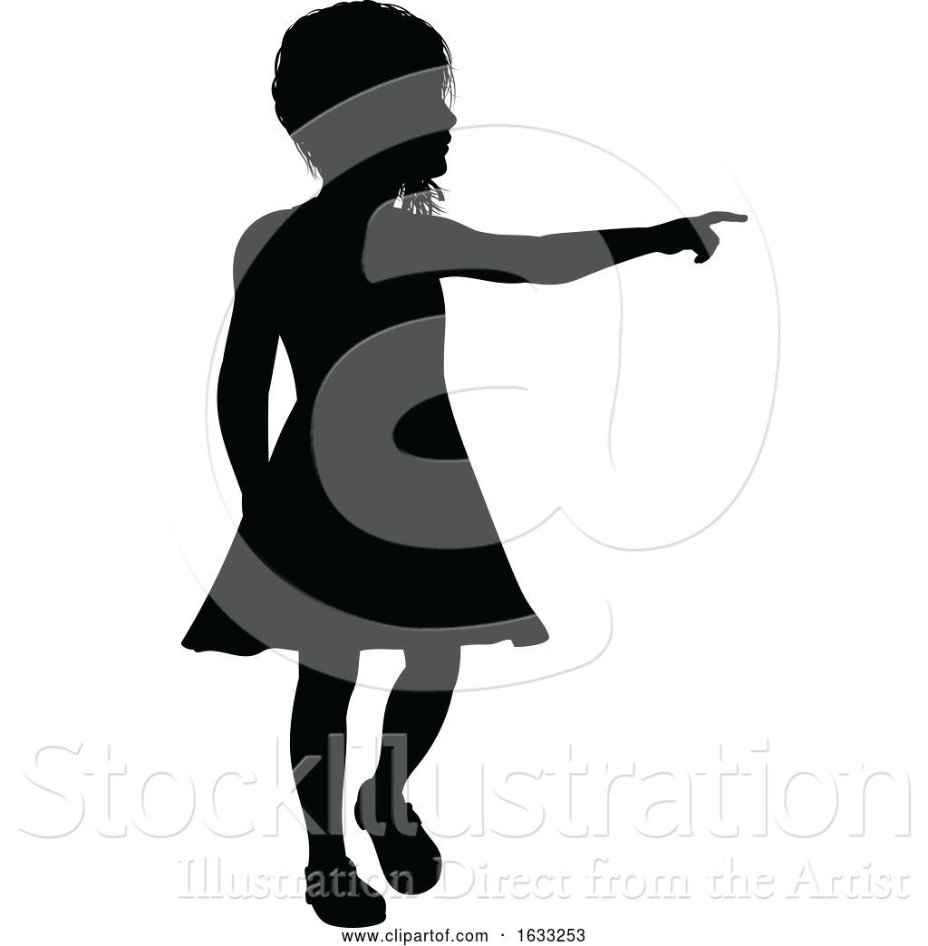 1024x1044 Vector Illustration Of Child Kid Silhouette