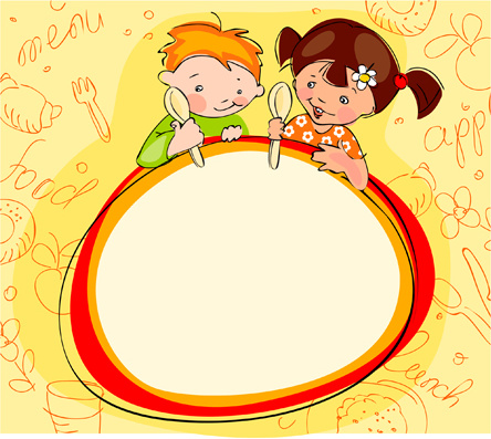 Hand Drawn School Kids Vector Background Free Vector In Adobe 444x397 Hand Drawn School Kids Vector Background Free Vector In Adobe