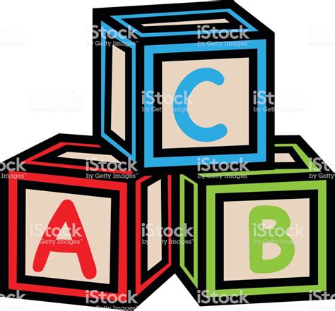 Kids Blocks Vector at Vectorified.com | Collection of Kids Blocks ...