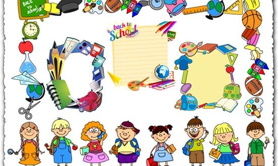 550x330 Kids Frame Vector Vectors For Download