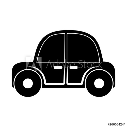 500x500 Isolated Car Toy For Kids Icon