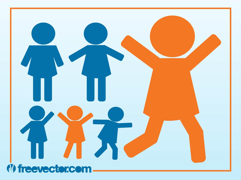 1024x765 Kids Icons Vector Art Graphics