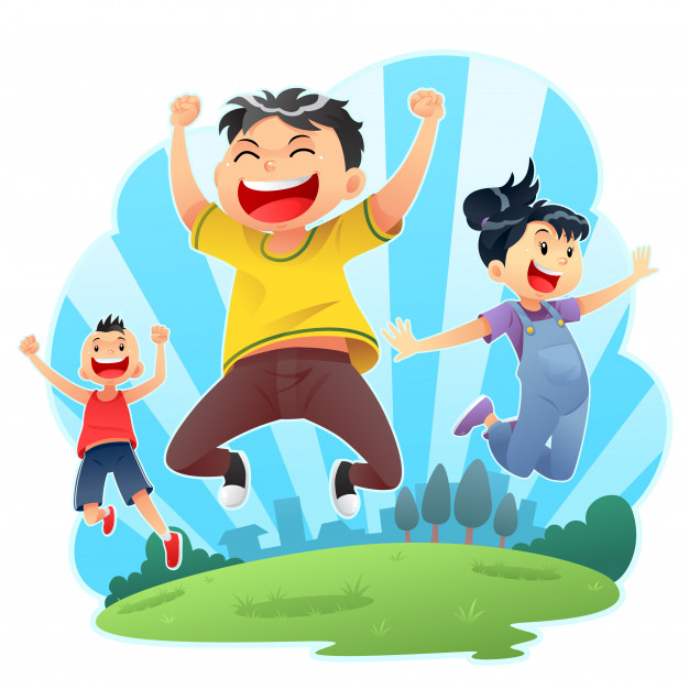 626x626 Happy Jumps Vector Premium Download
