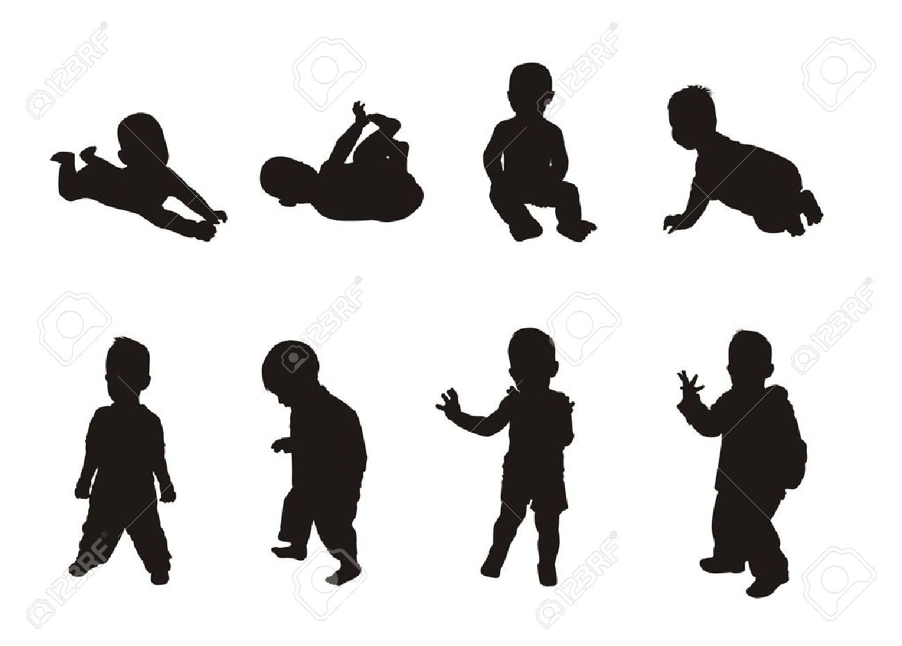 1300x931 Collection Of 'child Vector Silhouette' Download More Than