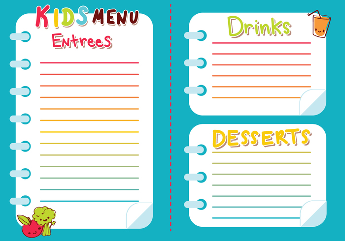 Kids Menu Vector Free Vectors Ui Download 700x490 Kids Menu Vector Free Vectors Ui Download