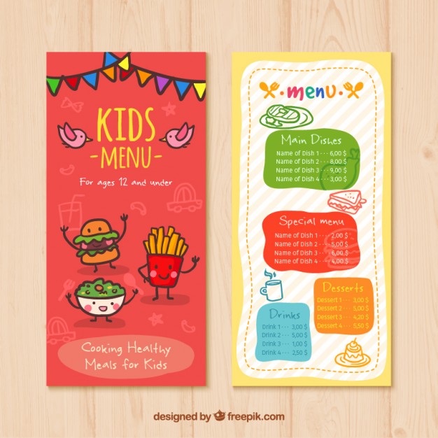 Kids Menu Vectors, Photos And Free Download 626x626 Kids Menu Vectors, Photos And Free Download