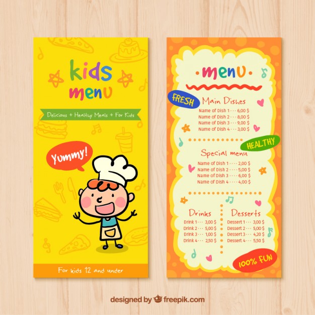 Kids Menu With Drawings Free Vectors Ui Download 626x626 Kids Menu With Drawings Free Vectors Ui Download