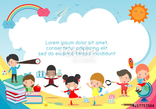 500x351 Back To School, Kids School, Education Concept, Kids Go To School