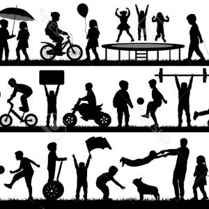 Photostock Vector Children Playing Outdoor Silhouette Handandbeak 300x300 Photostock Vector Children Playing Outdoor Silhouette Handandbeak