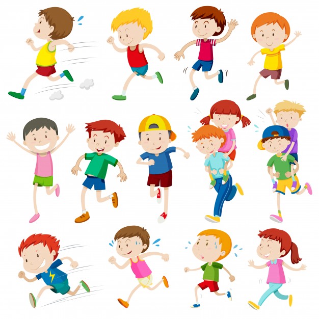 Kids Run Vectors, Photos And Free Download 626x626 Kids Run Vectors, Photos And Free Download