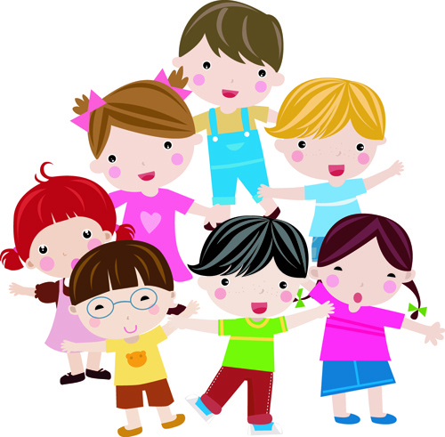 500x491 Creative Cute Kids Vector Free Vector In Encapsulated Postscript