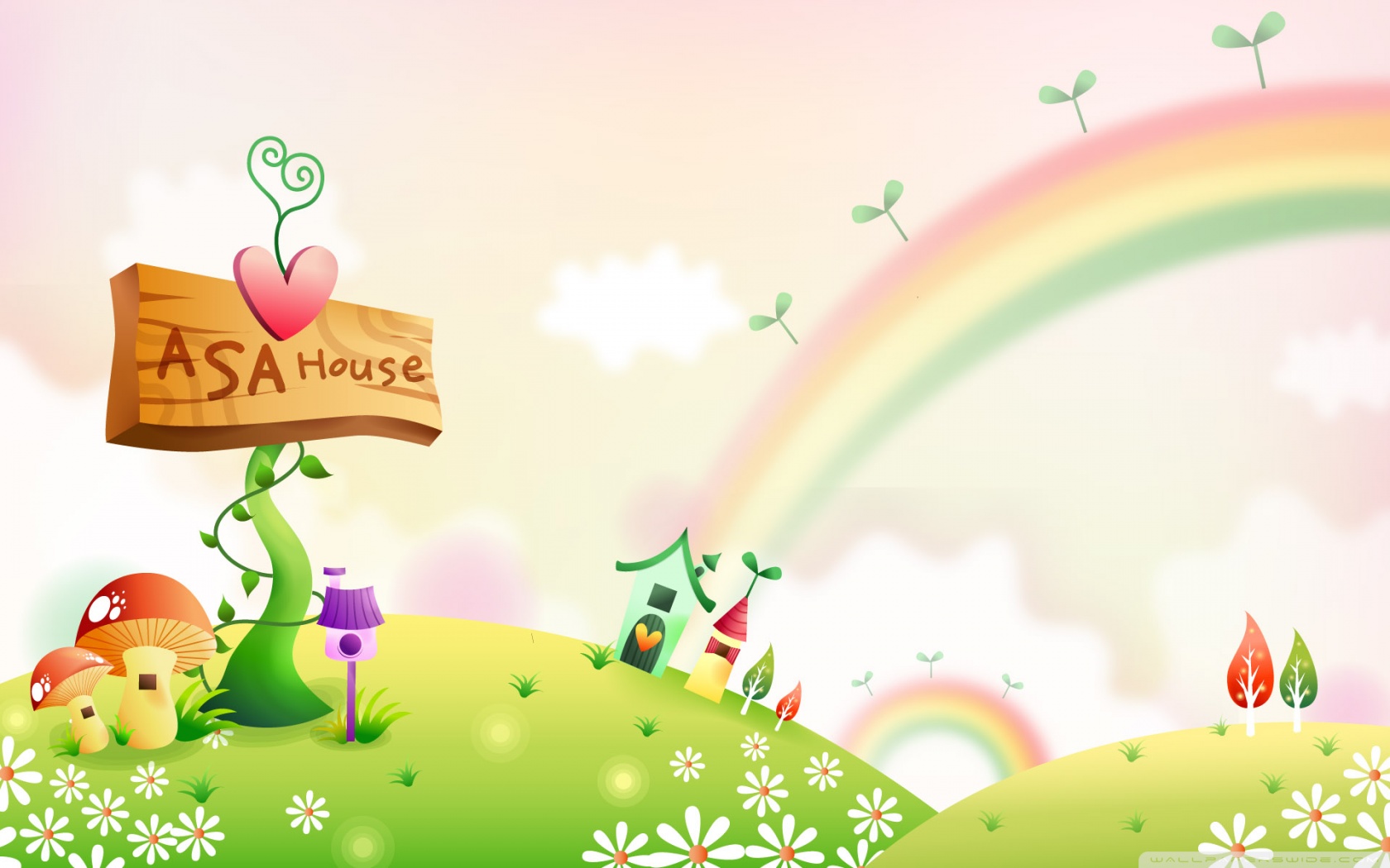 1680x1050 Vector Children Widescreen Wallpapers