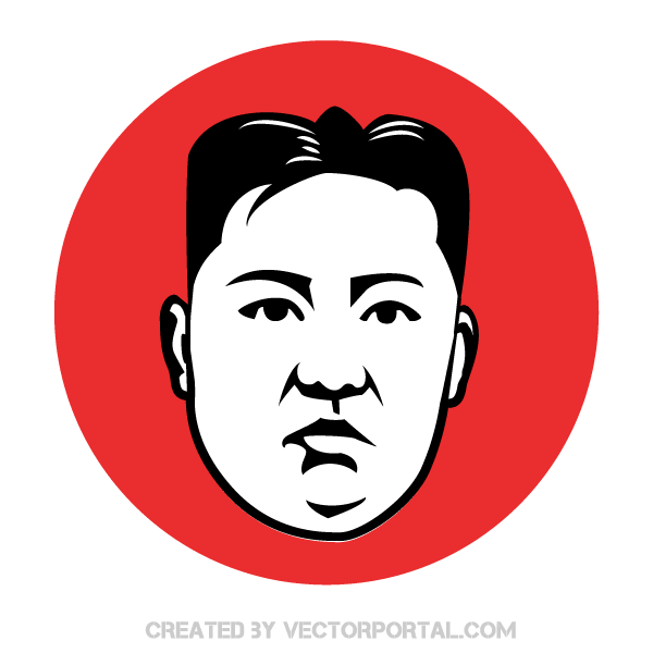 600x600 Kim Jong Un Vector Image Vector In Vector Portrait, Free