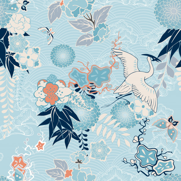 Kimono Pattern Vector at Vectorified.com | Collection of Kimono Pattern ...