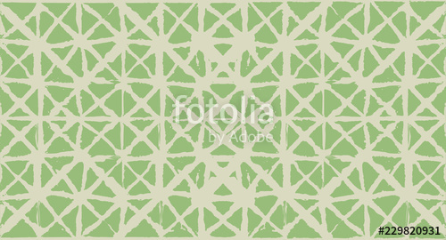 500x270 Japanese Kimono Vector Seamless Pattern, Artistic Tie Dye Geisha