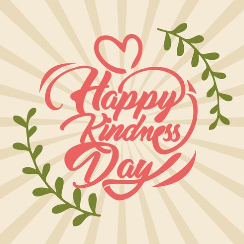 490x490 Happy Kindness Day Word Vector