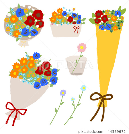 450x468 Bouquet Autumn Kindness Vector Set
