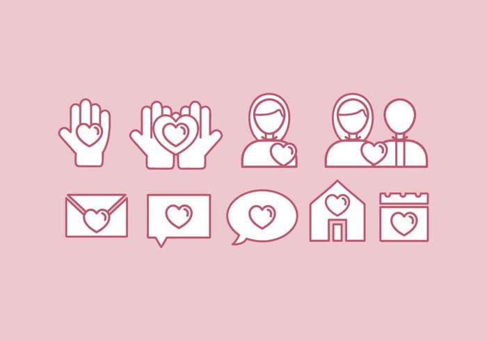 700x490 Vector Kindness Icon Set Free Graphics Uihere