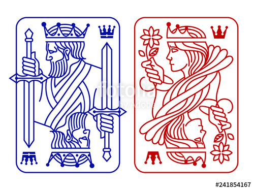 King And Queen Playing Card Stock Image And Royalty Free Vector 500x374 King And Queen Playing Card Stock Image And Royalty Free Vector