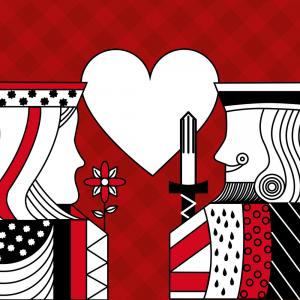 Casino Poker Queen And King Heart Card Game Red Vector Catchsplace 300x300 Casino Poker Queen And King Heart Card Game Red Vector Catchsplace