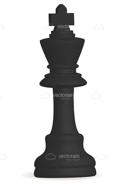 Black King Chess Piece 400x600 Black King Chess Piece
