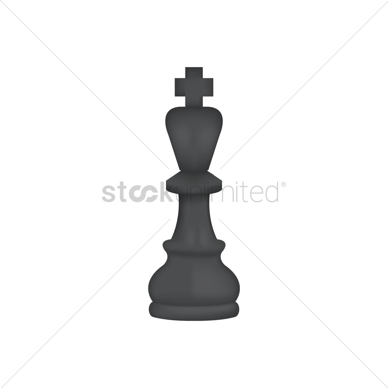 King Chess Piece Vector Image 1300x1300 King Chess Piece Vector Image