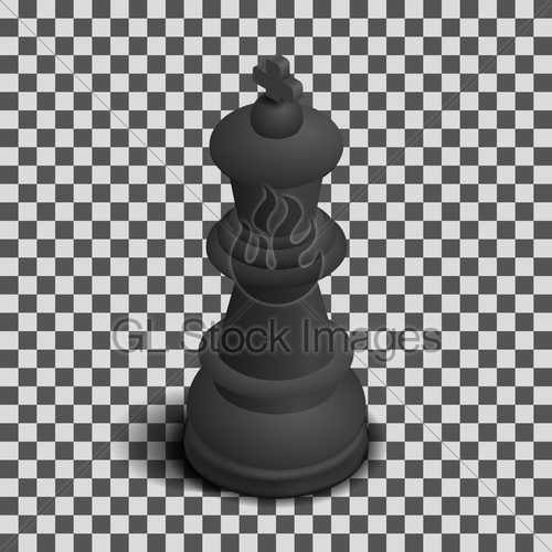 Black King Chess Piece Isometric, Vector Illustration Gl Stock 500x500 Black King Chess Piece Isometric, Vector Illustration Gl Stock