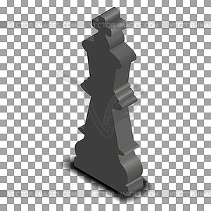 Black King Chess Piece Isometric 300x300 Black King Chess Piece Isometric