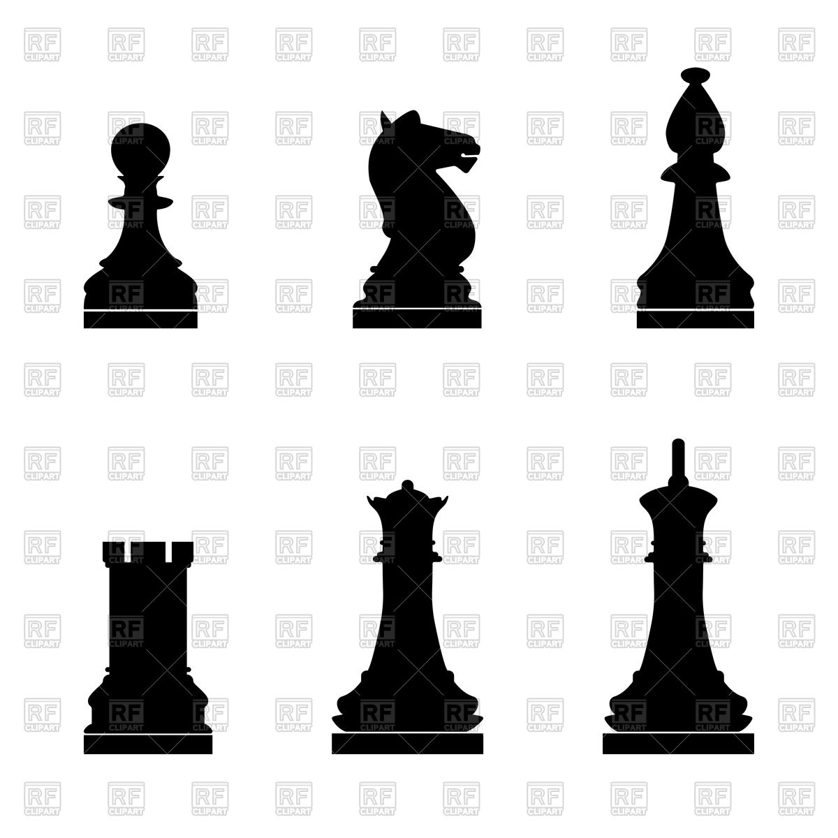 Set Of Chess Pieces 1200x1200 Set Of Chess Pieces