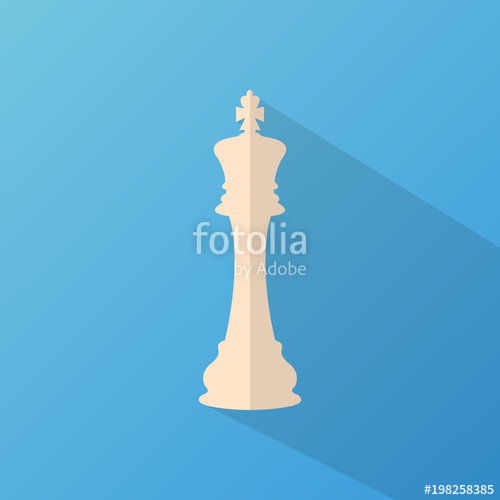 Long Shadow King Chess Vector Icon Stock Image And Royalty Free 500x500 Long Shadow King Chess Vector Icon Stock Image And Royalty Free