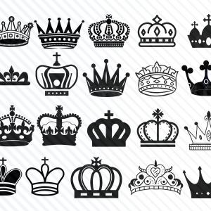 300x300 Crown Bundle For Cricut Kings Newwaysys
