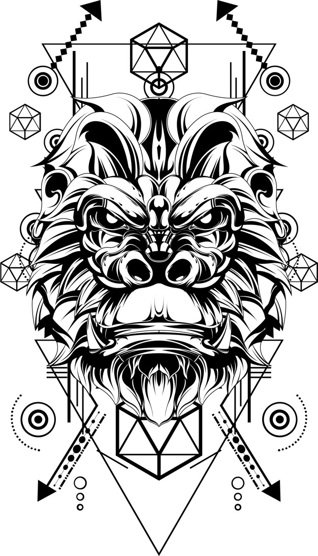 King Kong Vector Premium Download 626x1092 King Kong Vector Premium Download