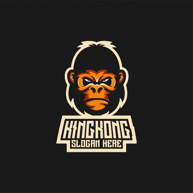 King Kong Logo Ideas Vector Premium Download 626x626 King Kong Logo Ideas Vector Premium Download