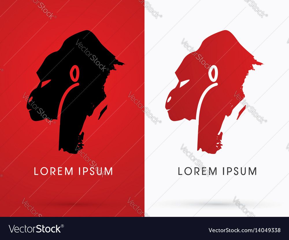 Silhouette Gorilla King Kong Vector Image 1000x830 Silhouette Gorilla King Kong Vector Image