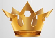 Golden Crown Monarch Vip King Logo Vector Image Enamel Mug 190x133 Golden Crown Monarch Vip King Logo Vector Image Enamel Mug