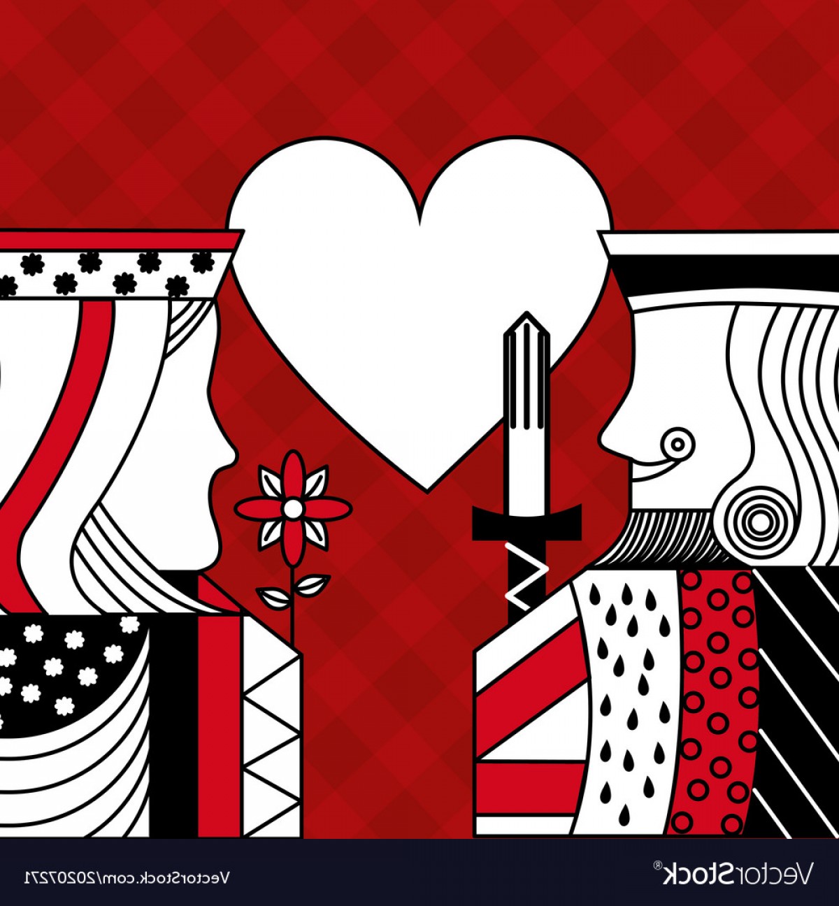 Casino Poker Queen And King Heart Card Game Red Vector Catchsplace 1200x1296 Casino Poker Queen And King Heart Card Game Red Vector Catchsplace