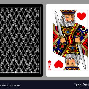 300x300 King Of Hearts Playing Card And The Backside Vector Hoodamathrun